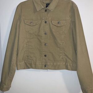 GAP Tan Cord Jacket Size XL